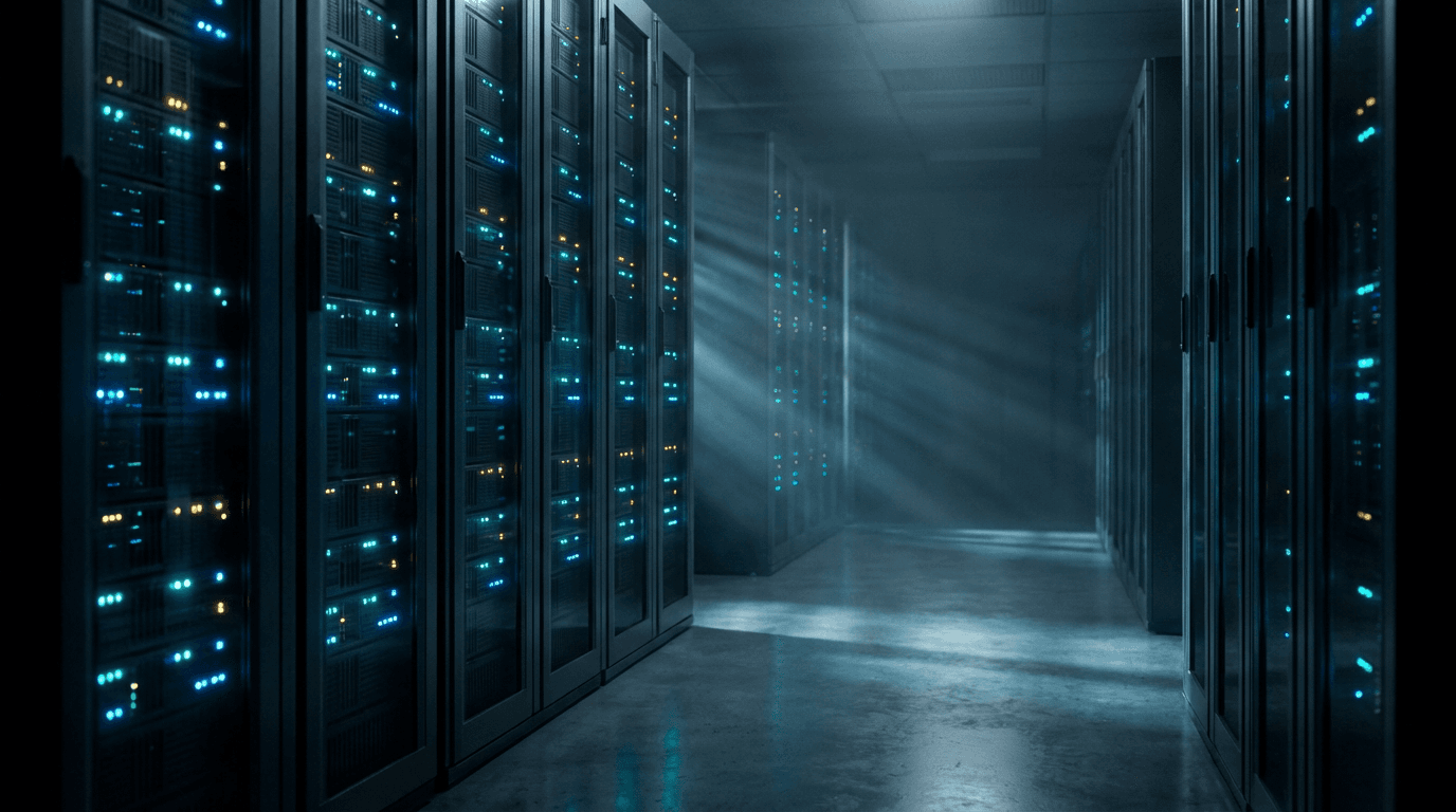 Quantum computing hardware in a research lab